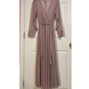 Long sleeve maxi dress-sparkly ✨💖